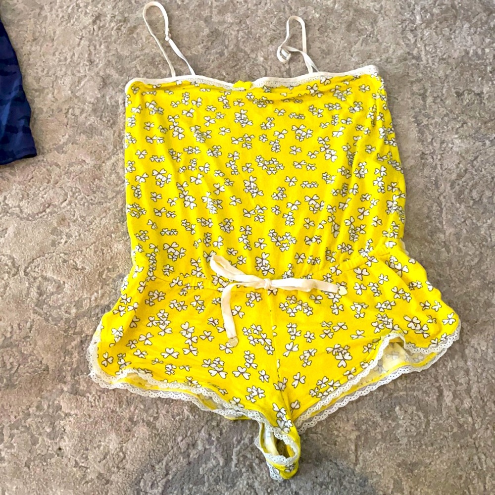 Juicy Couture retro bootyshort romper (swim/sleep)